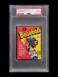 A Sealed Unopened Wax Pack of 1973 O-Pee-Chee Baseball Cards (PSA 8 NM-MT)