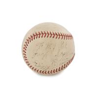 A Dizzy Dean and Paul Dean Multi Signed Baseball