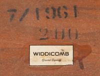 Sundra coffee table Widdicomb, 1961