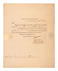 [CONTINENTAL CONGRESS]. A collection of signatures from delegates to the Continental Congress, 1764-1815, comprising: