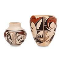 Polychrome Pottery Jars