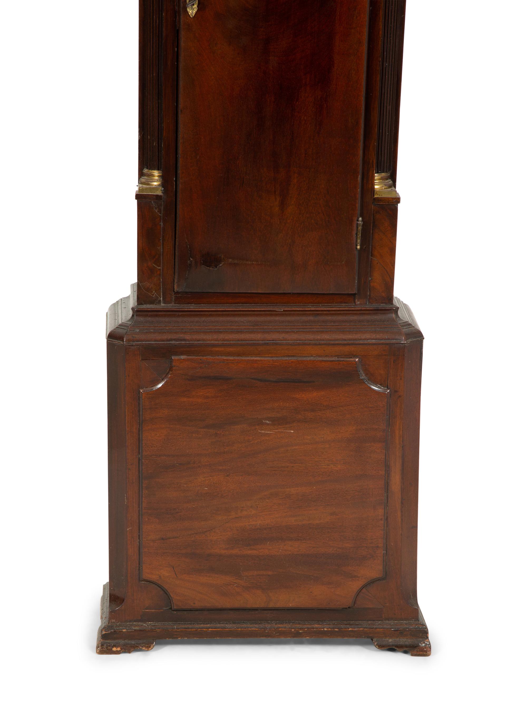 A George III Mahogany Tall Case Clock