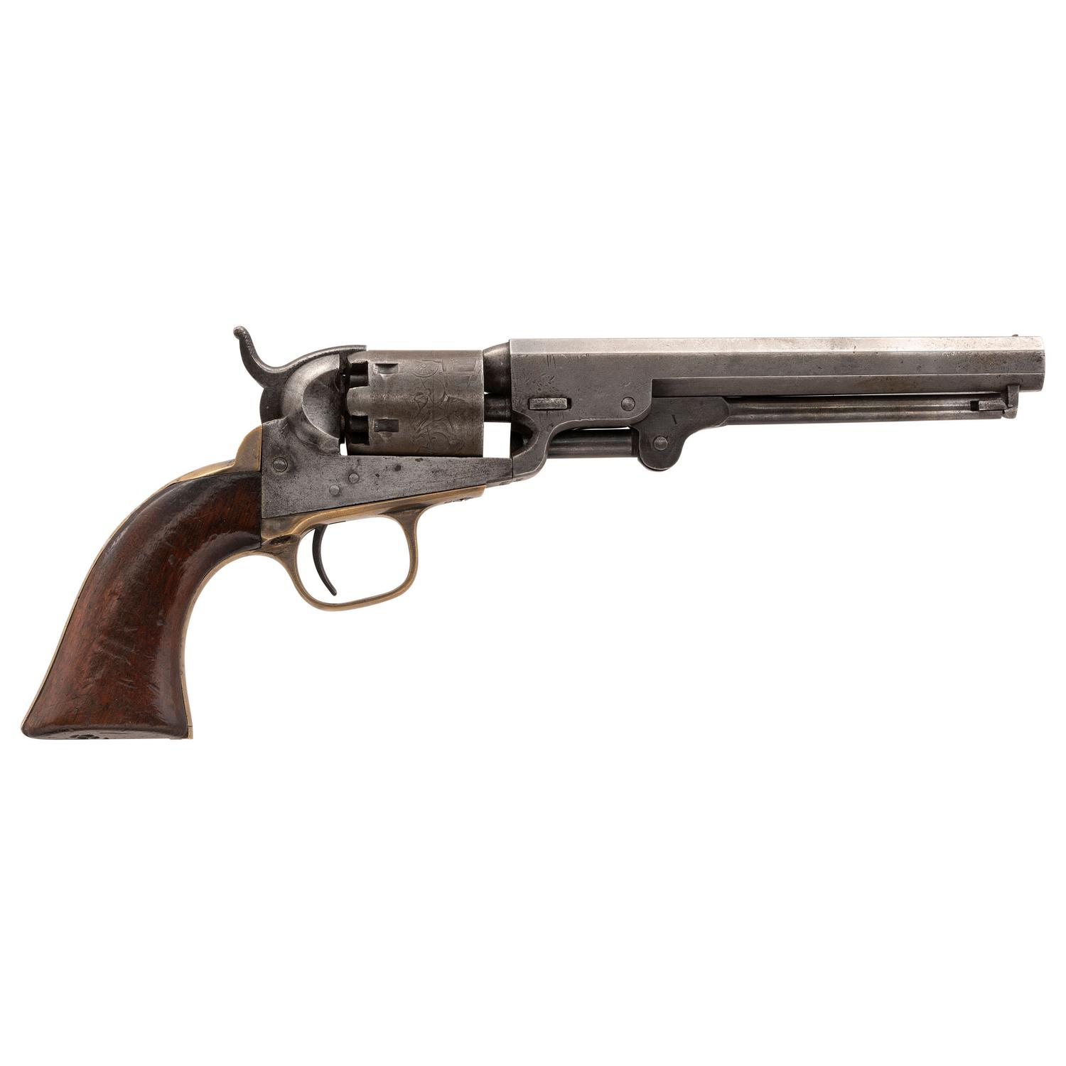 Cased Colt 1849 Pocket Model Presented to Provost Marshall William Osgood by William Truesdail, Chief of Police of the Army of the Cumberland