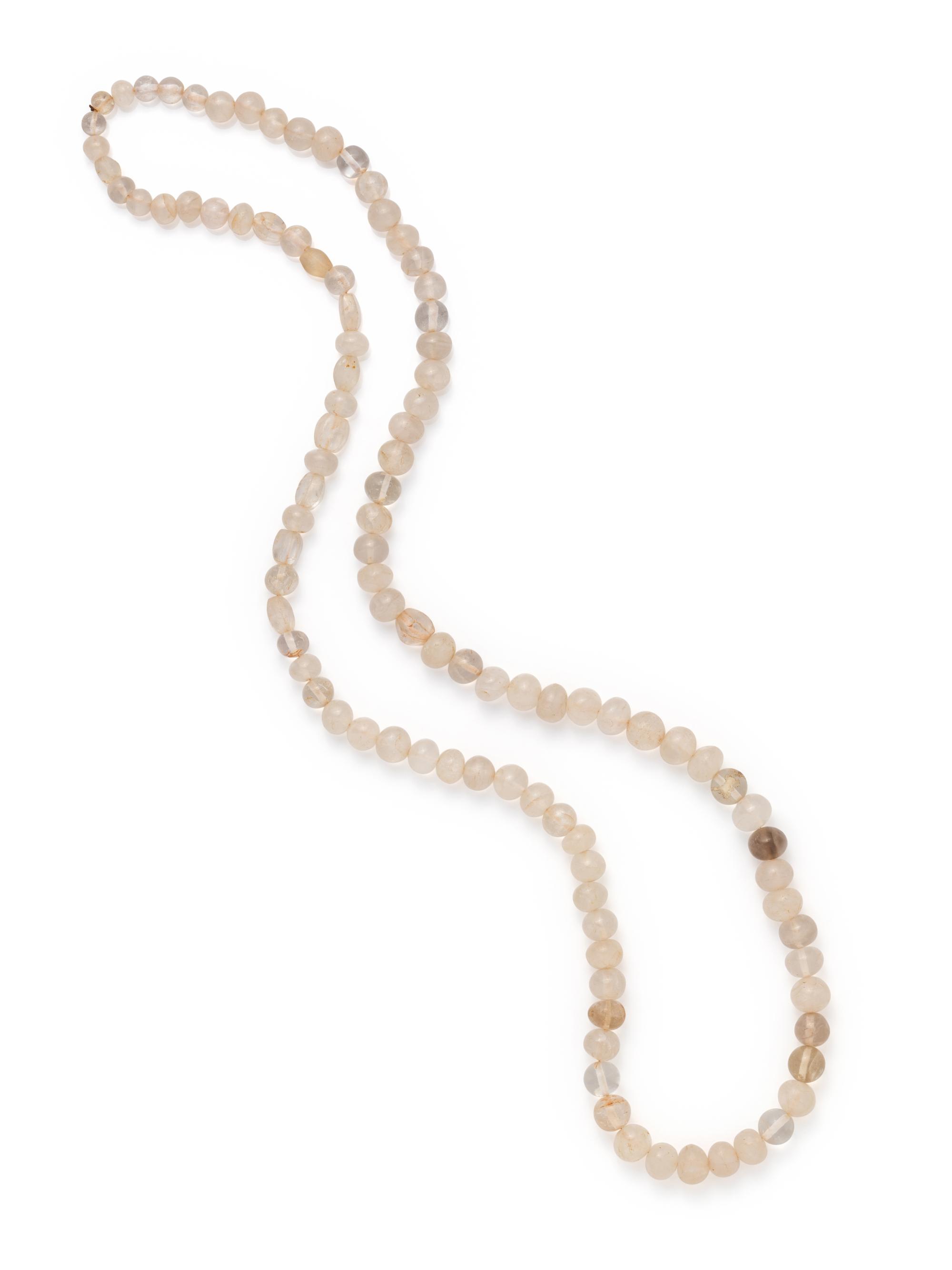 QUARTZ BEAD NECKLACE