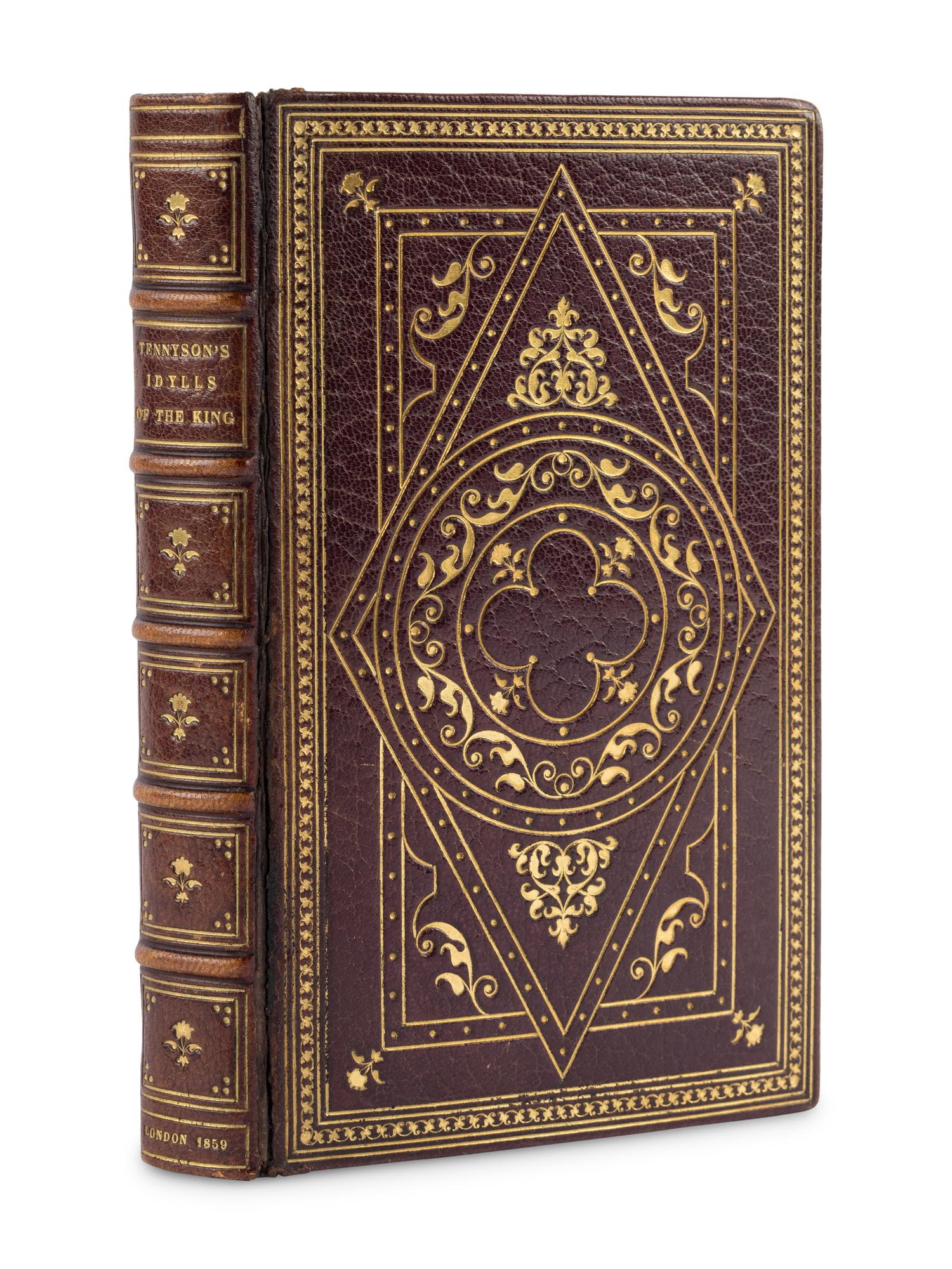 TENNYSON, Alfred, Lord (1809-1892). Idylls of the King . London: Edward Moxon & Co., 1859.