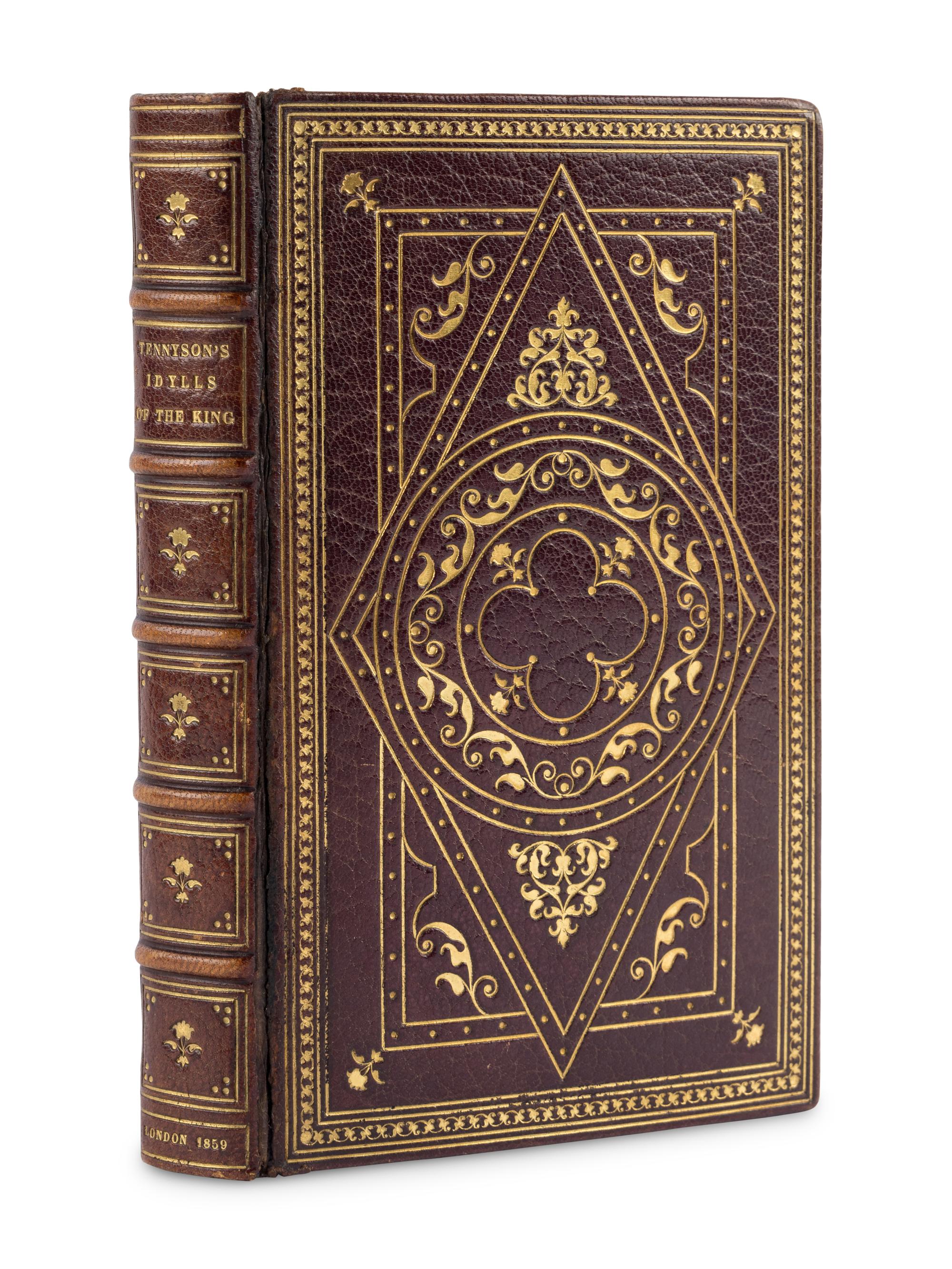 TENNYSON, Alfred, Lord (1809-1892). Idylls of the King . London: Edward Moxon & Co., 1859.