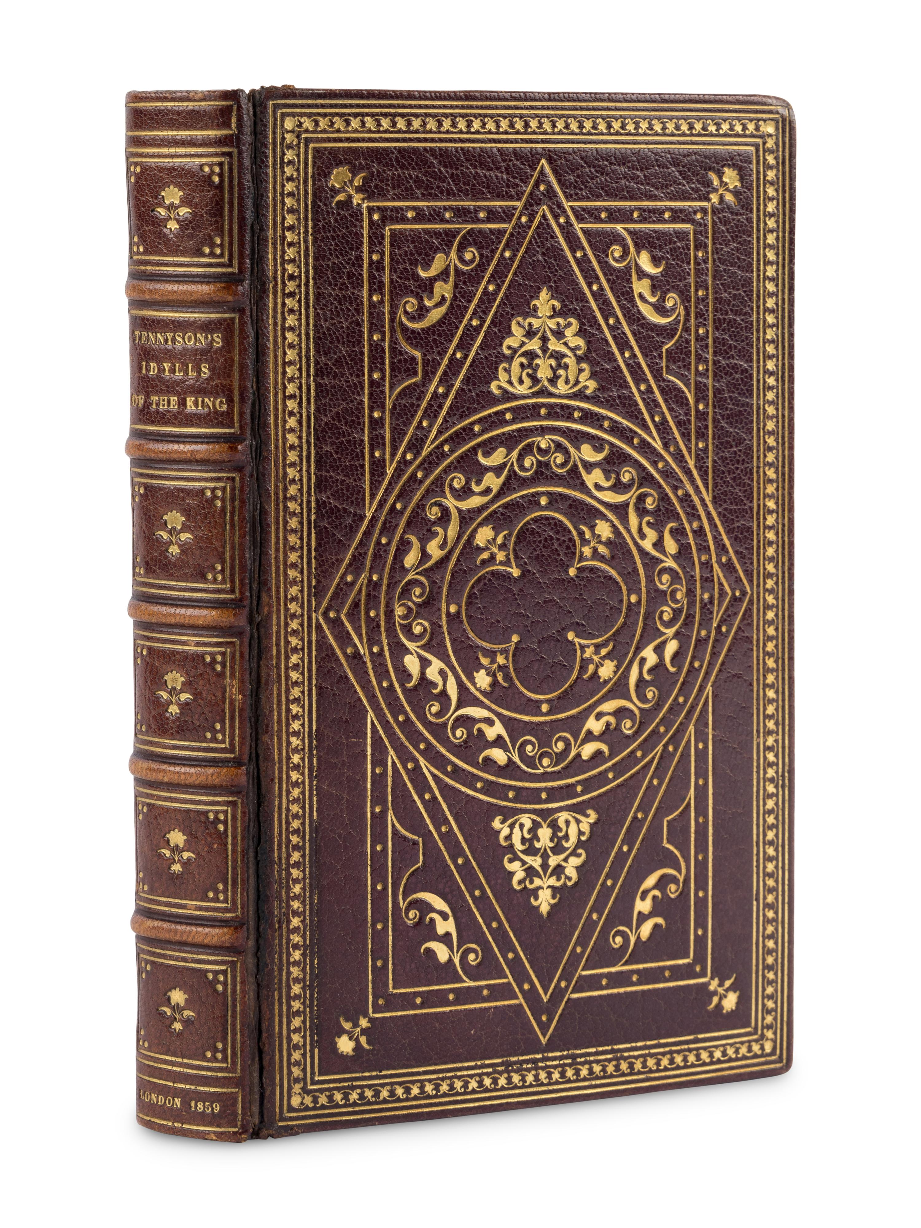TENNYSON, Alfred, Lord (1809-1892). Idylls of the King . London: Edward Moxon & Co., 1859.