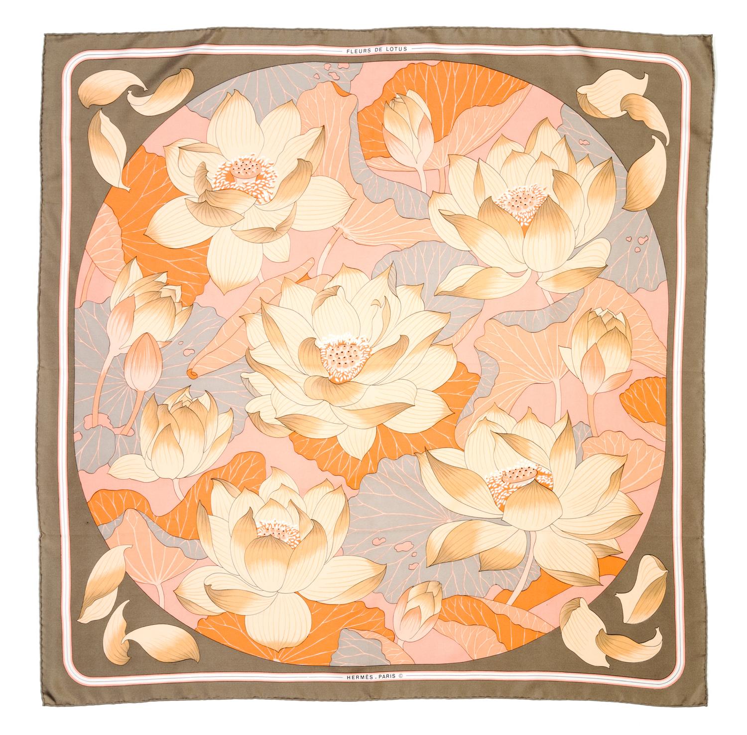 An Hermes 90cm Silk Scarf, 36" x 36".