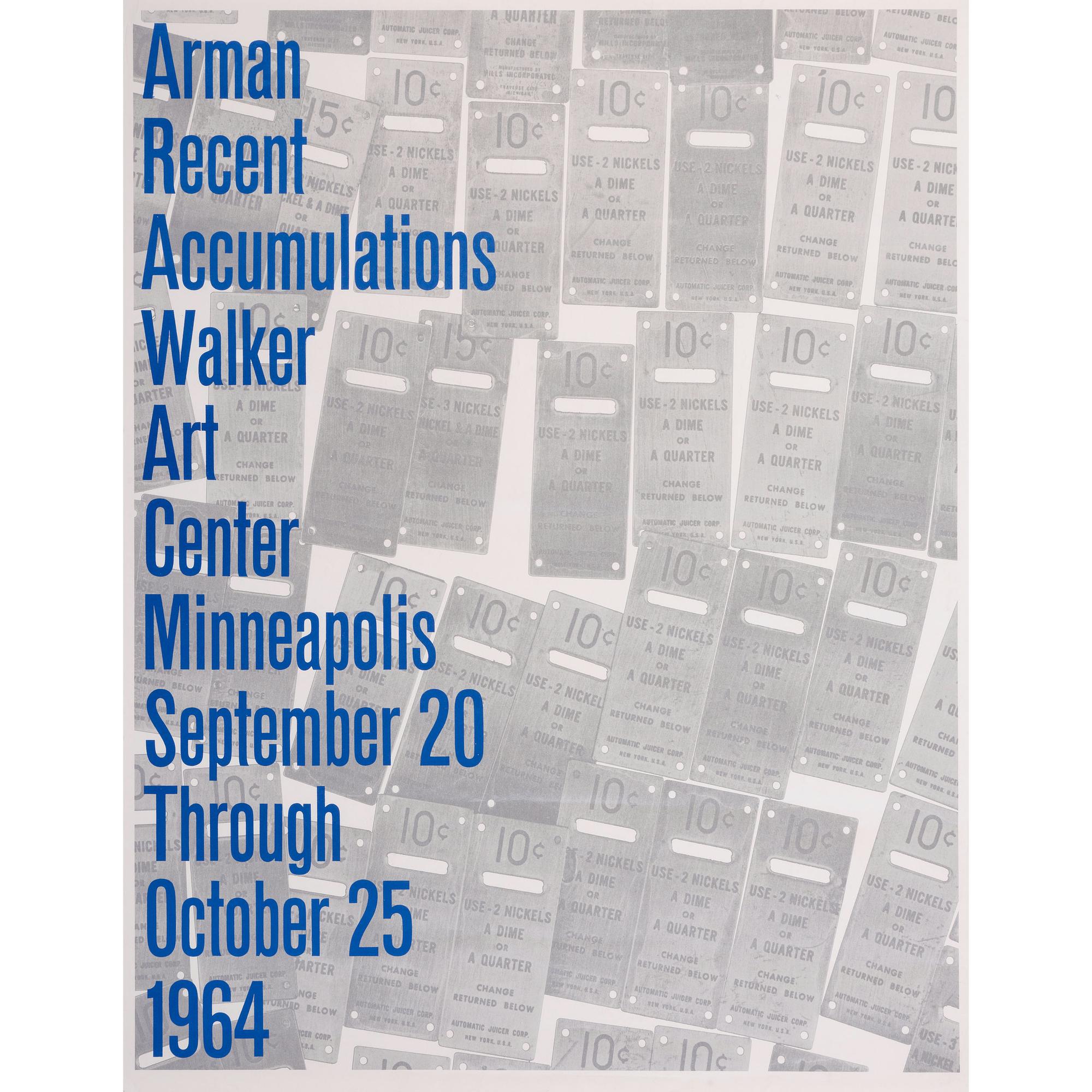 Seven Exhibition Posters for U.S. Art Centers and Universities