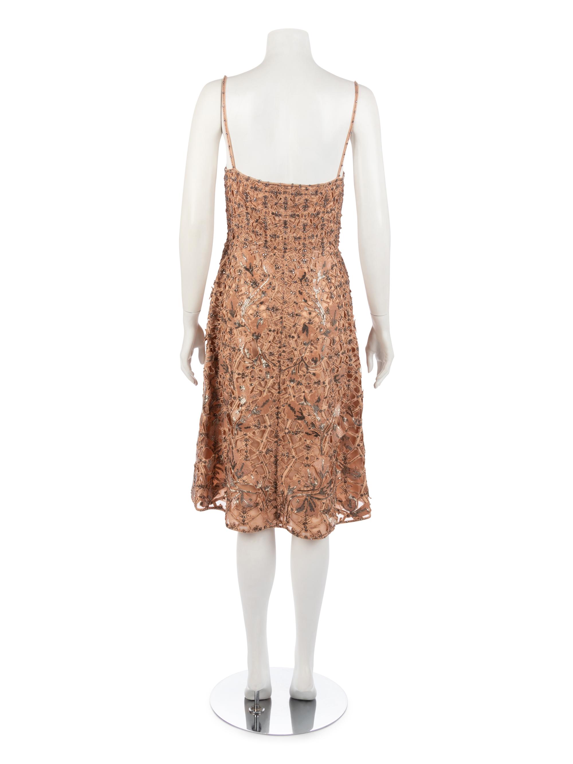 Valentino Embroidered Dress, 2000-10s