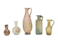 Five Roman Glass Vessels
