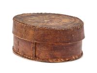 A Paint-Decorated Sinew-Bound Bentwood Box