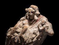 A Canosan Terracotta Silenos on a Ram