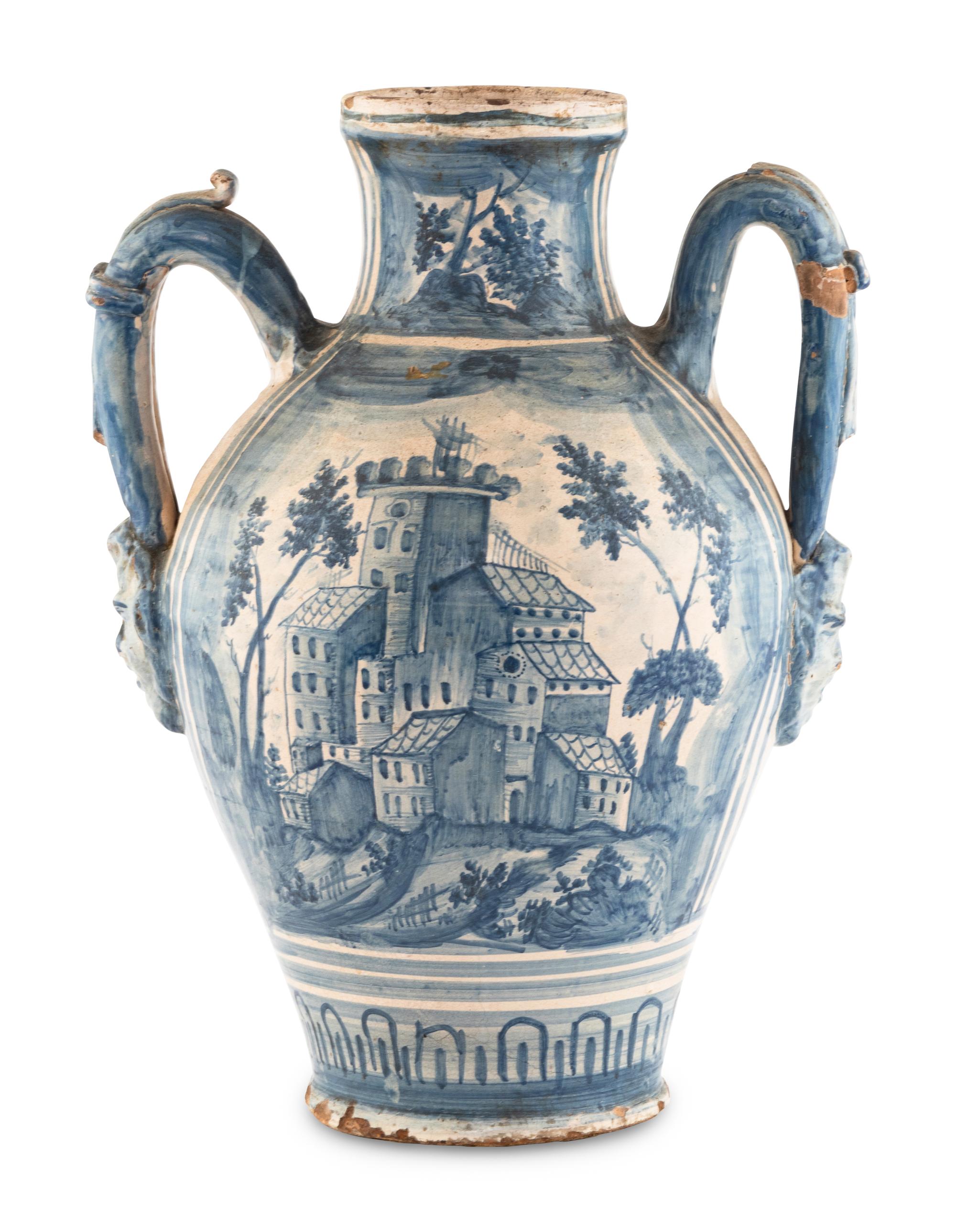 An Italian Maiolica Pharmacy Jar