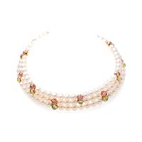 VAN CLEEF & ARPELS, CULTURED PEARL AND GEMSTONE SET