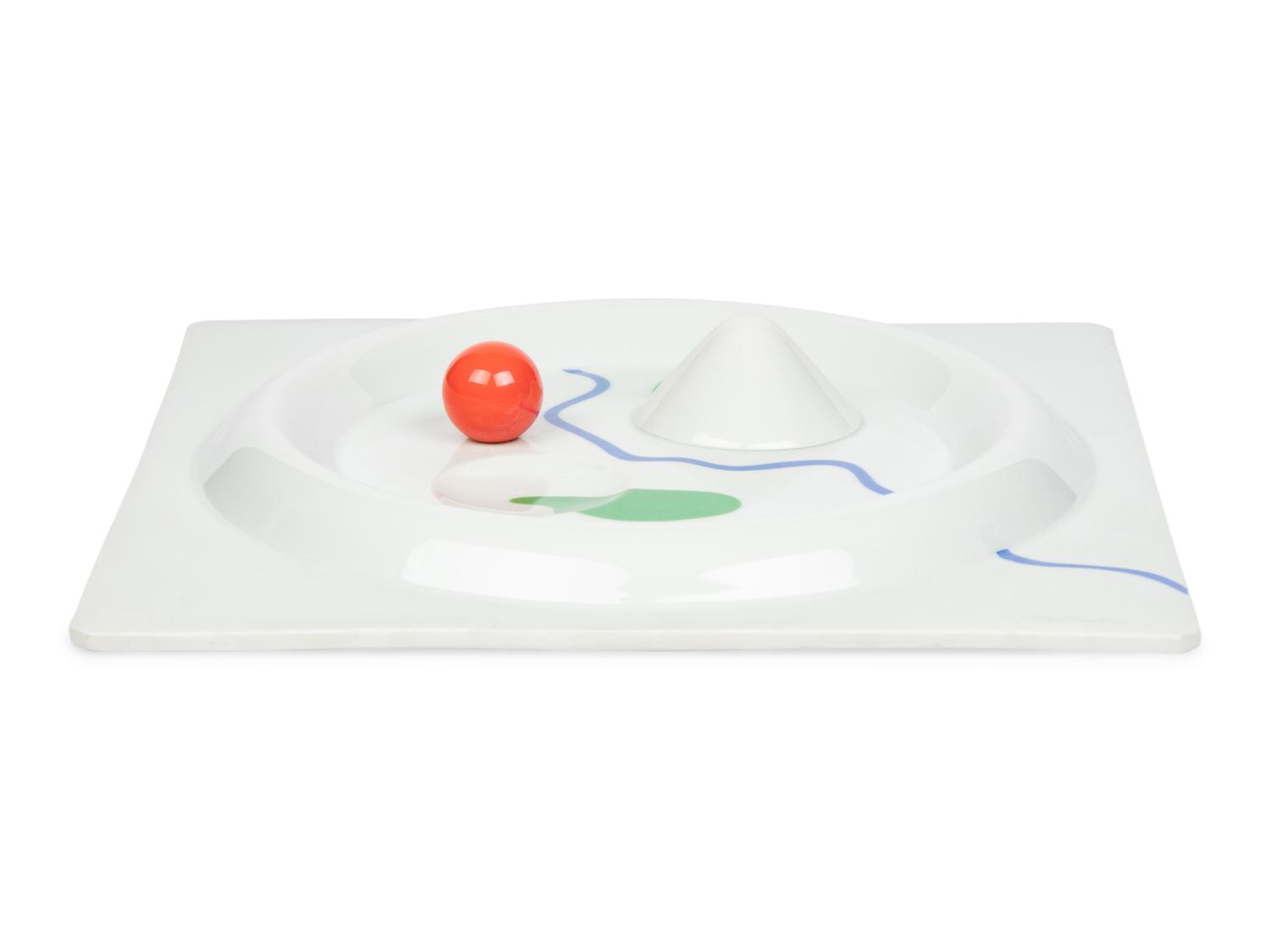 A Herbert Bayer for Rosenthal Porcelain Landscape Sculpture