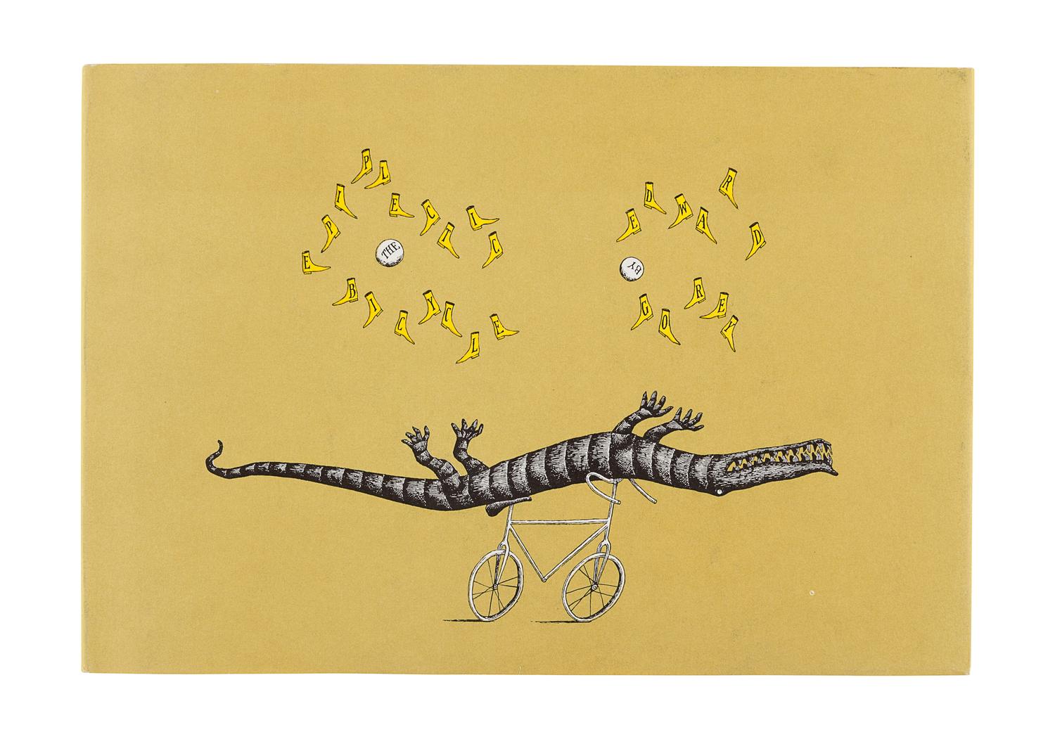 GOREY, Edward (1925-2000). The Epiplectic Bicycle . New York: Dodd, Mead & Co., 1969.