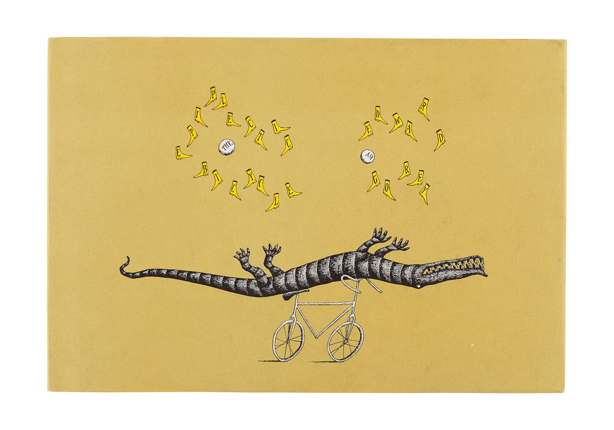 GOREY, Edward (1925-2000). The Epiplectic Bicycle . New York: Dodd, Mead & Co., 1969.