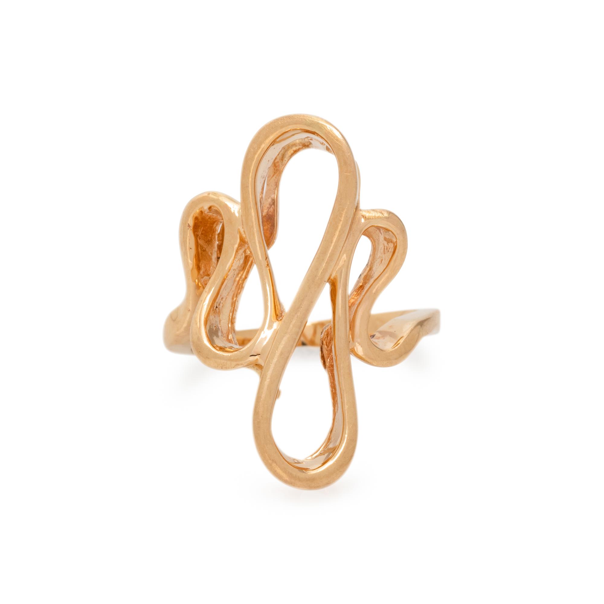 YELLOW GOLD RING