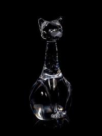 Three Glass Paperweights and a Dish