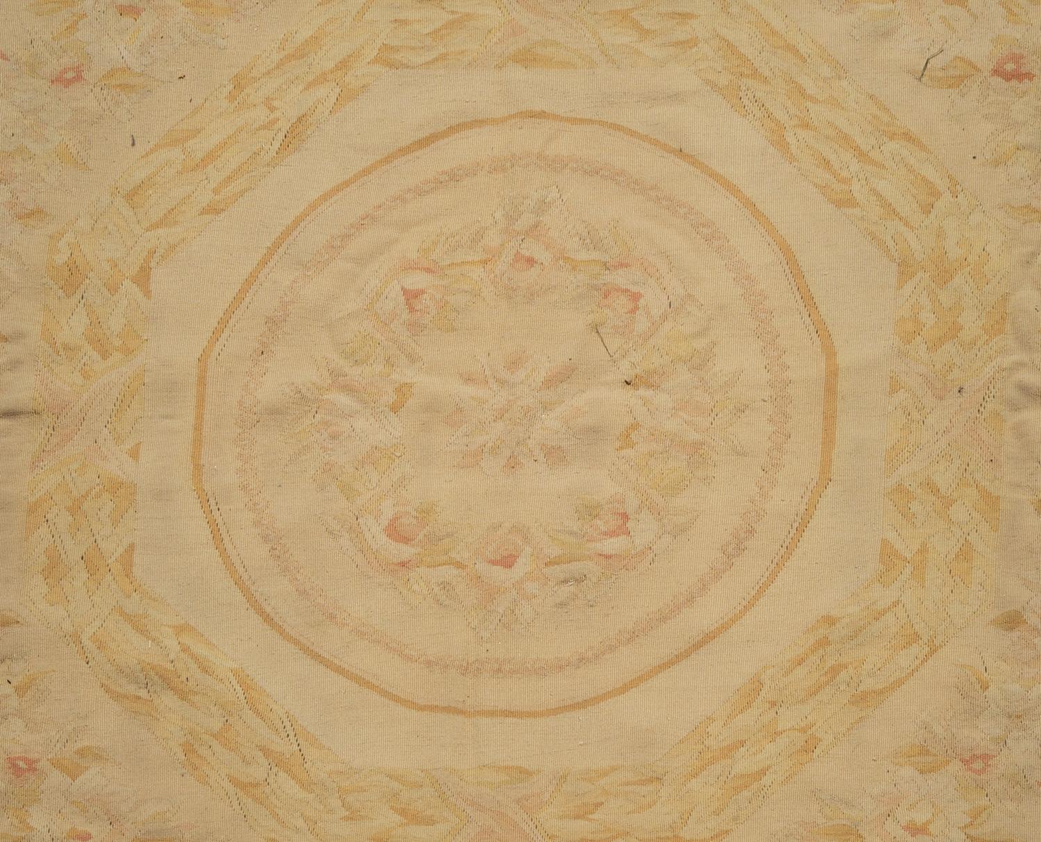 An Aubusson Style Wool Rug — 20th Century