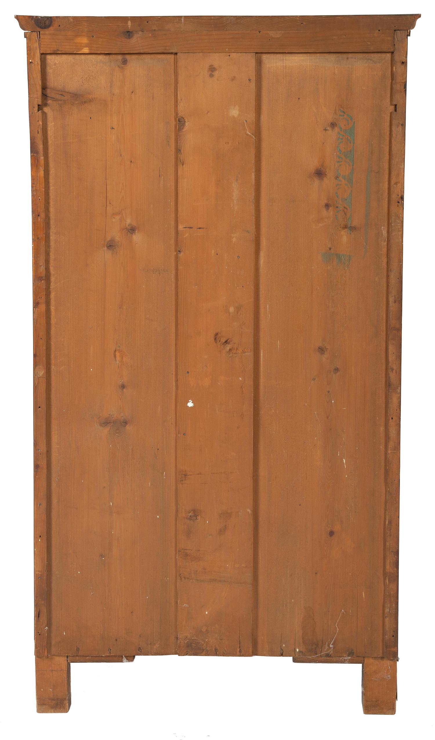 A Continental Neoclassical Burlwood Cabinet
