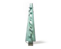 Vertical Fountain Panel (helical apertures)
