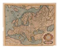 [Maps & Atlases] Mercator, Gerard. Group of 4 Hand-Colored Engraved Maps