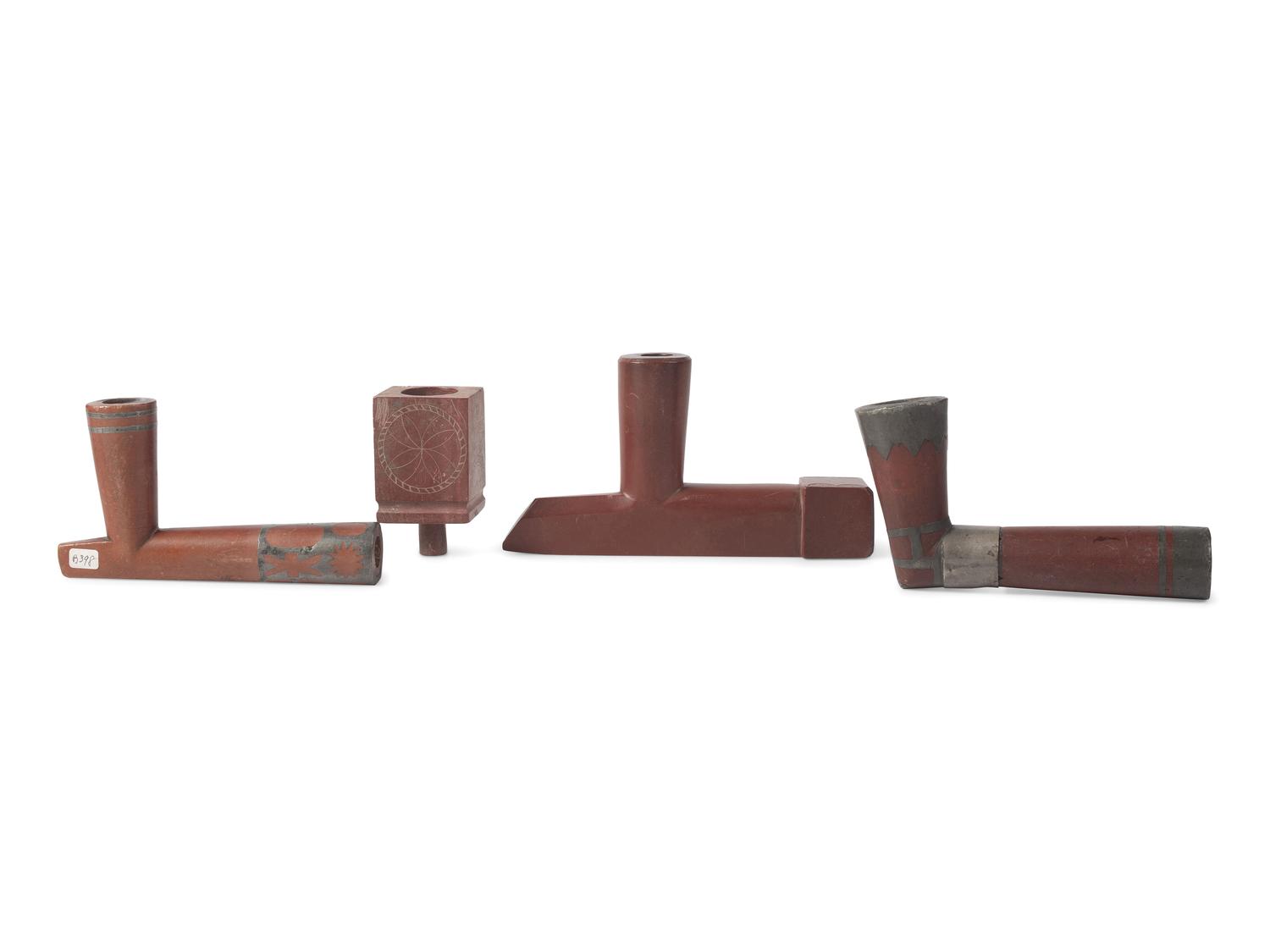 Western Great Lakes Catlinite Pipe Bowls