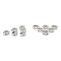 A Set of Twelve German Silver Napkin Rings