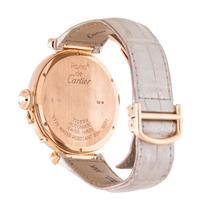 CARTIER, 18K PINK GOLD AND DIAMOND REF. 2770 'PASHA' WRISTWATCH