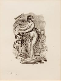 Femme au cep de vigne, Variation 1, ca. 1904