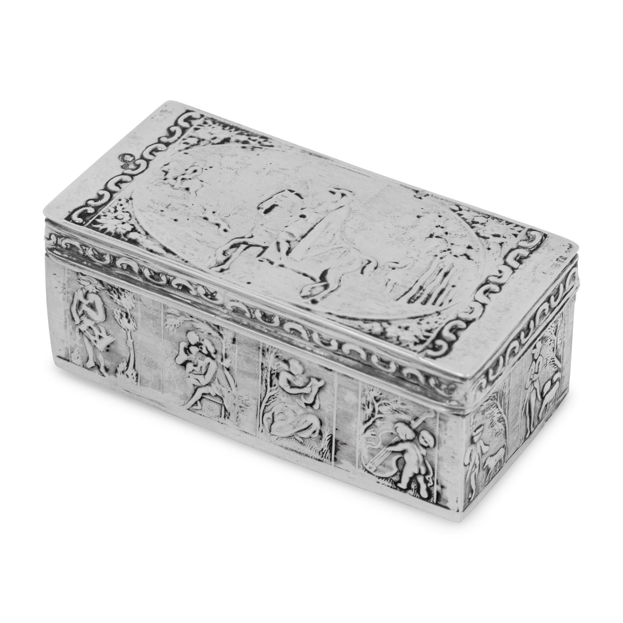 A Dutch Silver Snuff Box