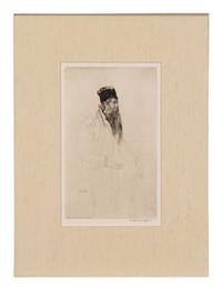 Sir Muirhead Bone, (British, 1876-1953), Sir Rabindranath Tagore