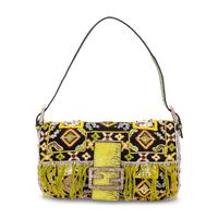 Fendi, Embroidered & Beaded Baguette