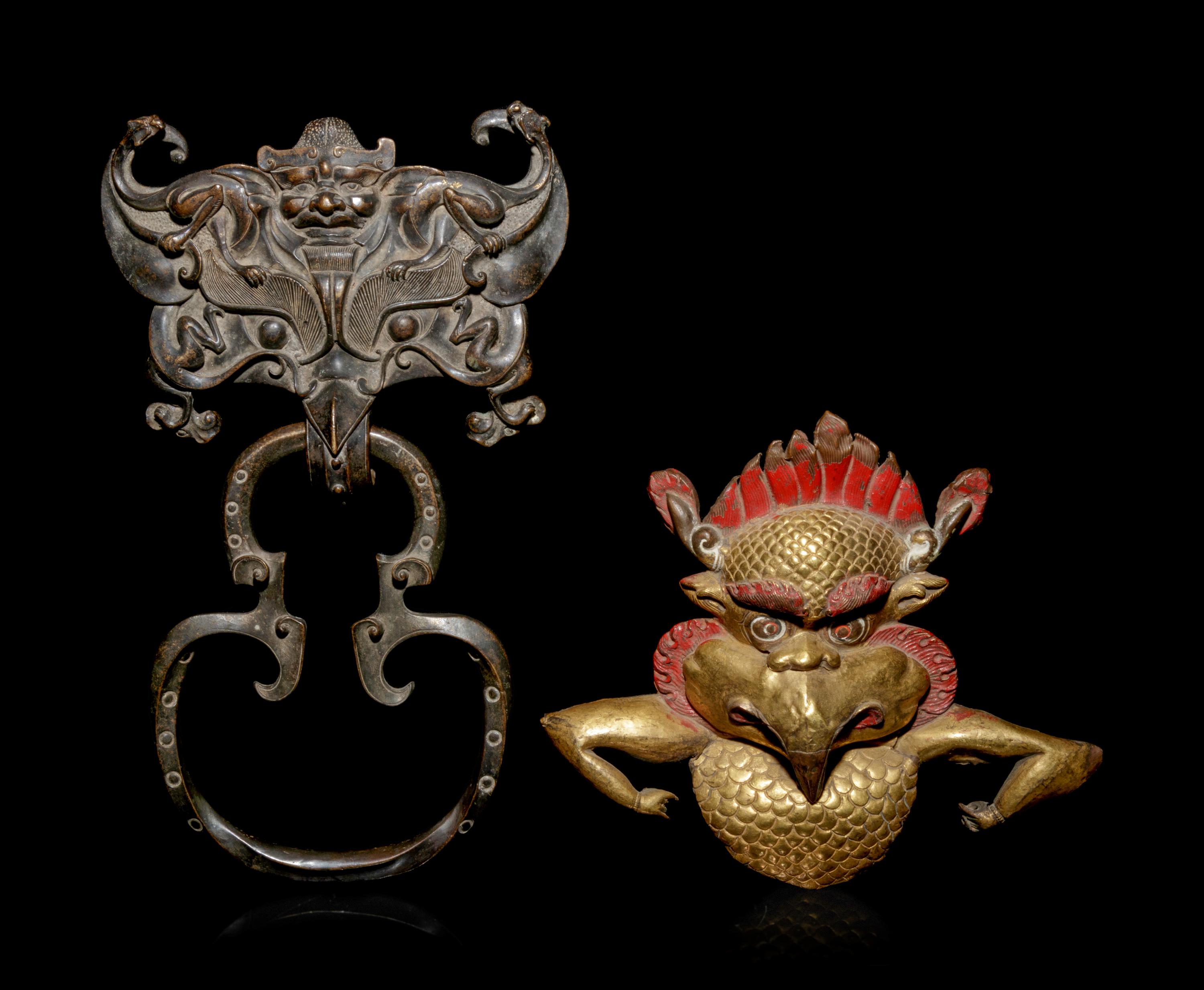Two Asian Bronze Articles