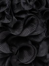 Pierre Cardin Haute Couture Pleated Taffeta and Velvet Dress, Fall/Winter 1985