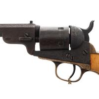 Factory Engraved and Ivory Gripped Colt Model 1849 Pocket Cartridge Conversion Inscribed to W.C. Walsh - 4th Texas Infantry CSA