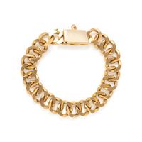 Yellow Gold Curb Link Bracelet