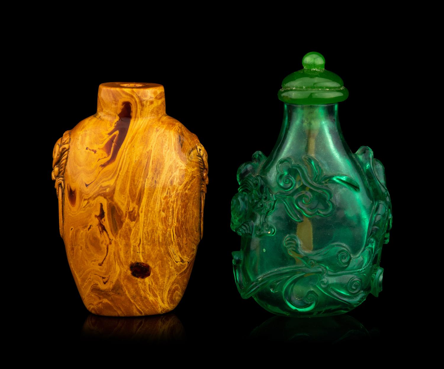 Two Chinese Snuff Bottles