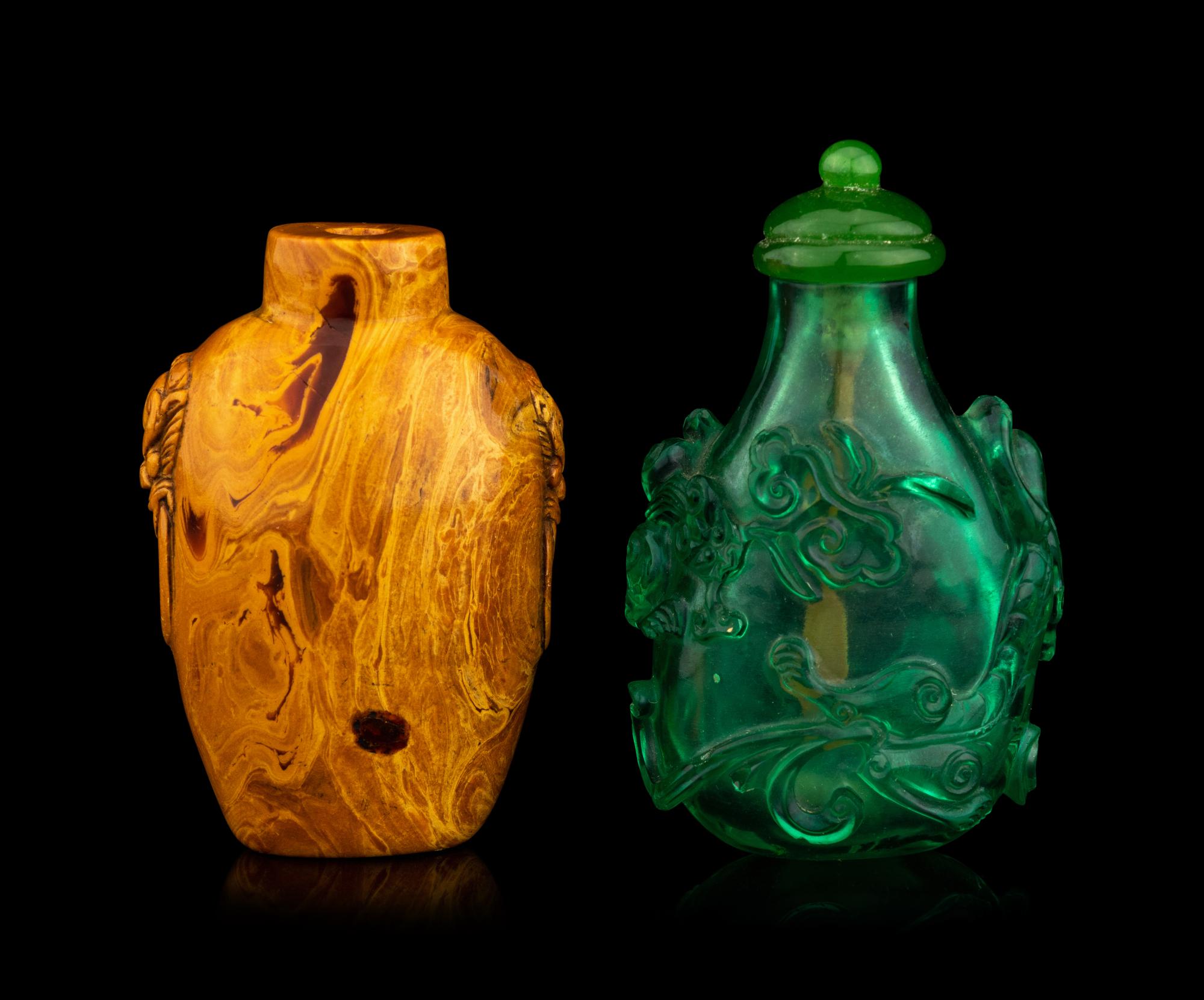 Two Chinese Snuff Bottles
