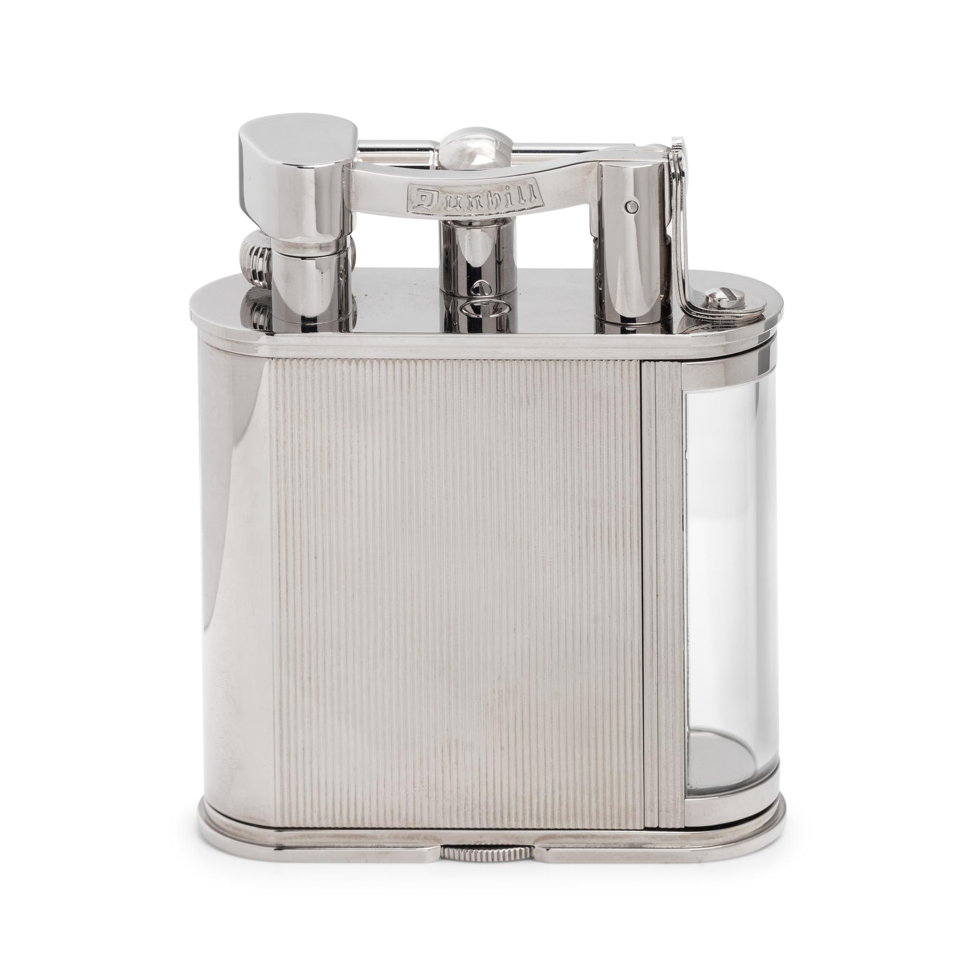 ALFRED DUNHILL, LIGHTER WITH CLOCK