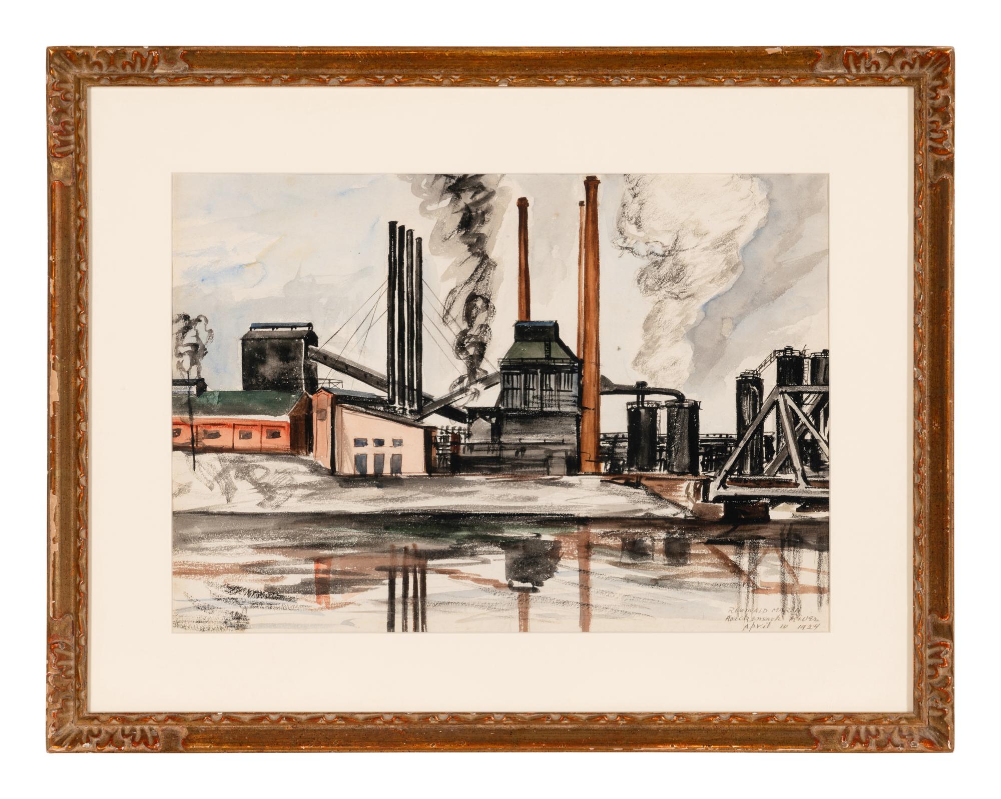 Hackensack River , 1924