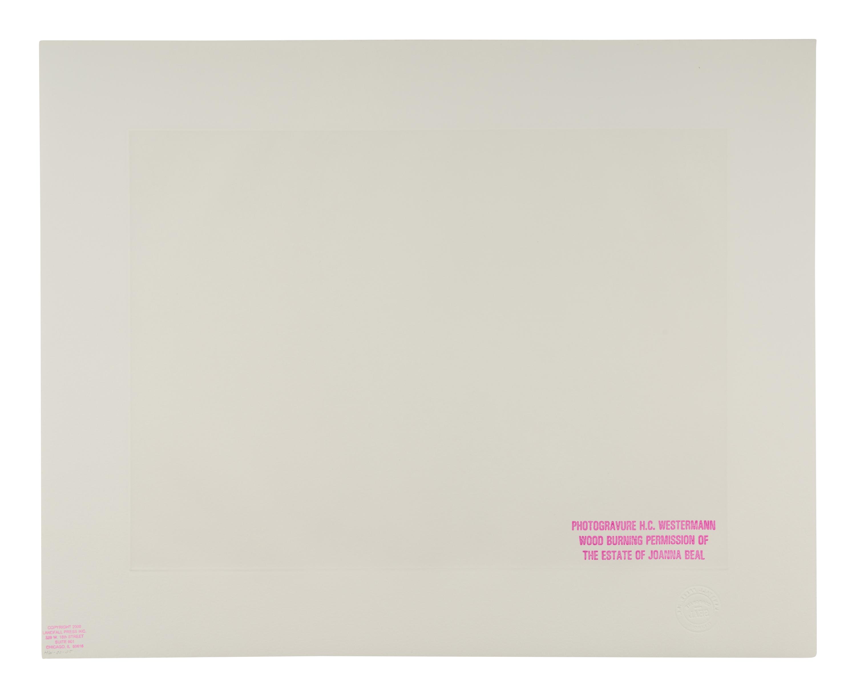Untitled (from the Landfall Press 30th Anniversary portfolio)
