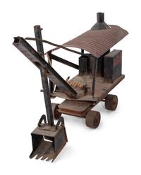A Group of Five Metal Toys