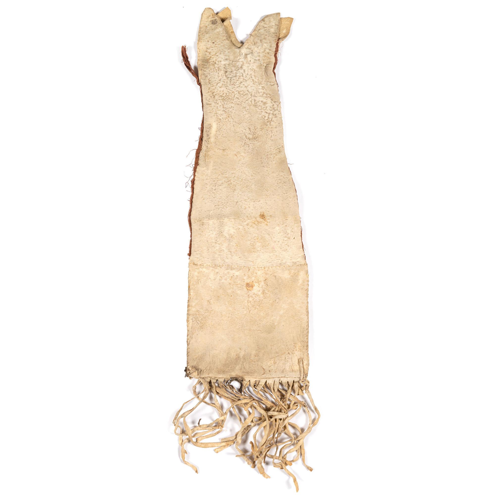 Blackfeet Beaded Hide Tobacco Bag