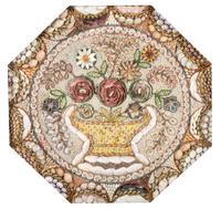 A Floral Shellwork Sailor's Valentine