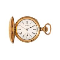 Hampden, Gold-Plated Pocket Watch