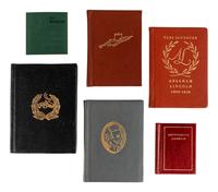 [MINIATURE BOOKS] -- [LINCOLN, Abraham (1809-1865.)]. A group of 6 works by or about Lincoln, comprising: