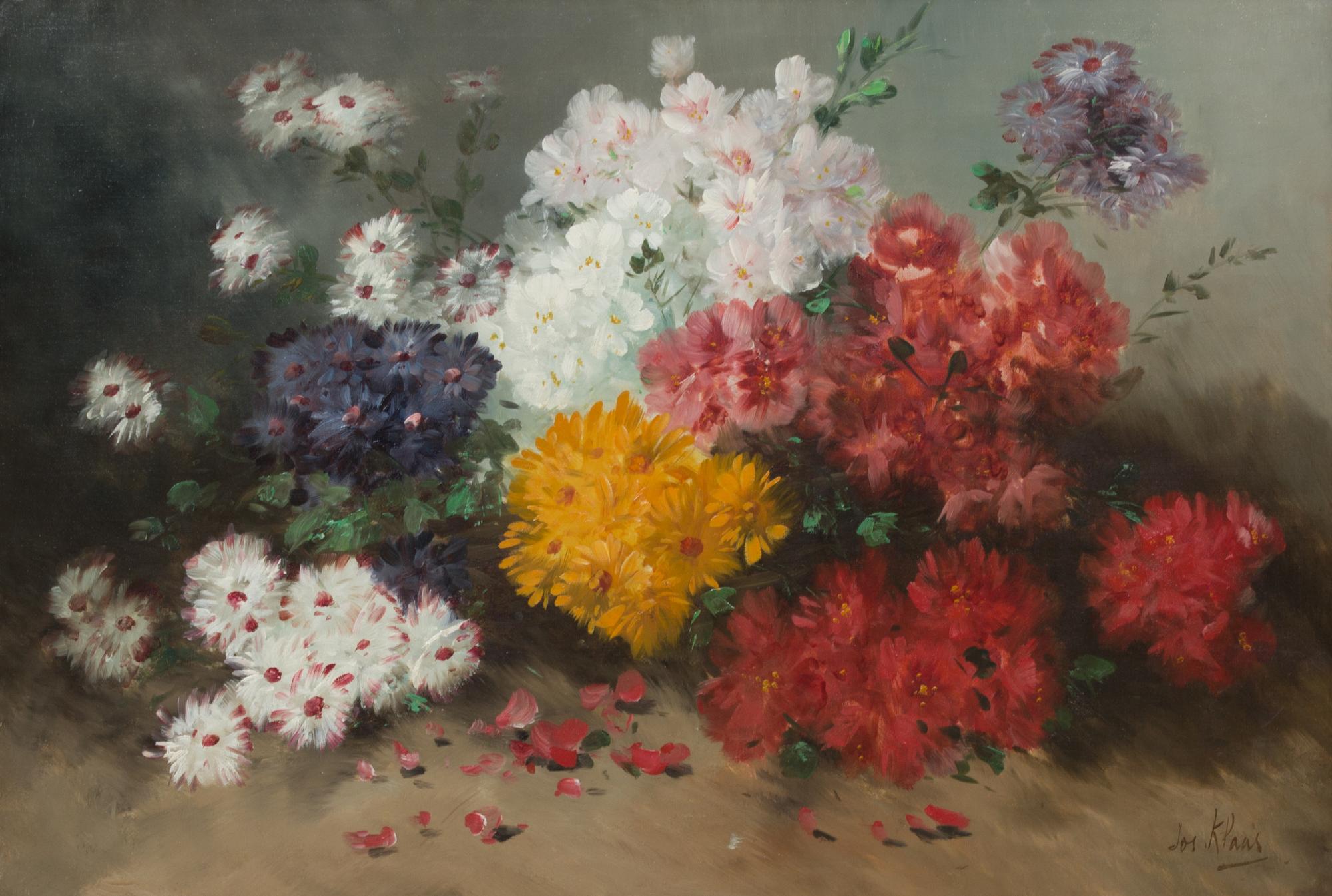 Henry Schouten, (Belgian, 1857/64-1927), Floral Still Life